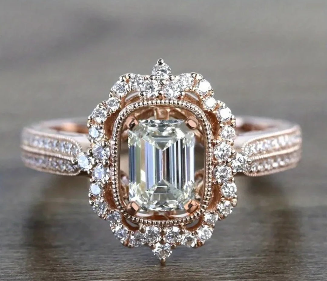 Beautiful Rose Gold Ring