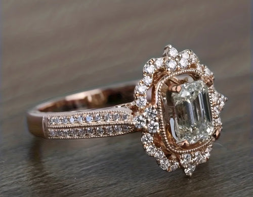 Beautiful Rose Gold Ring