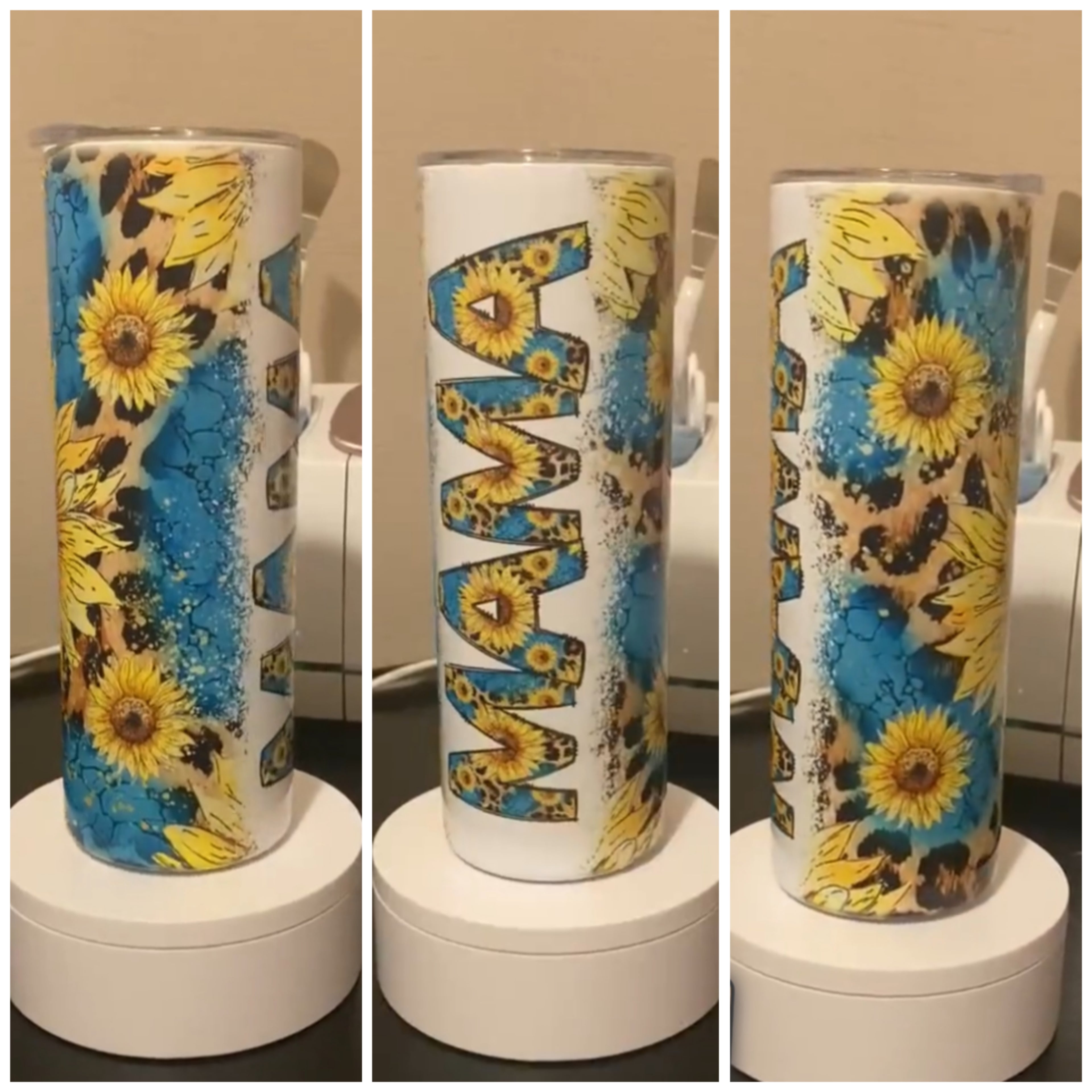 Sunflower Mama Tumbler