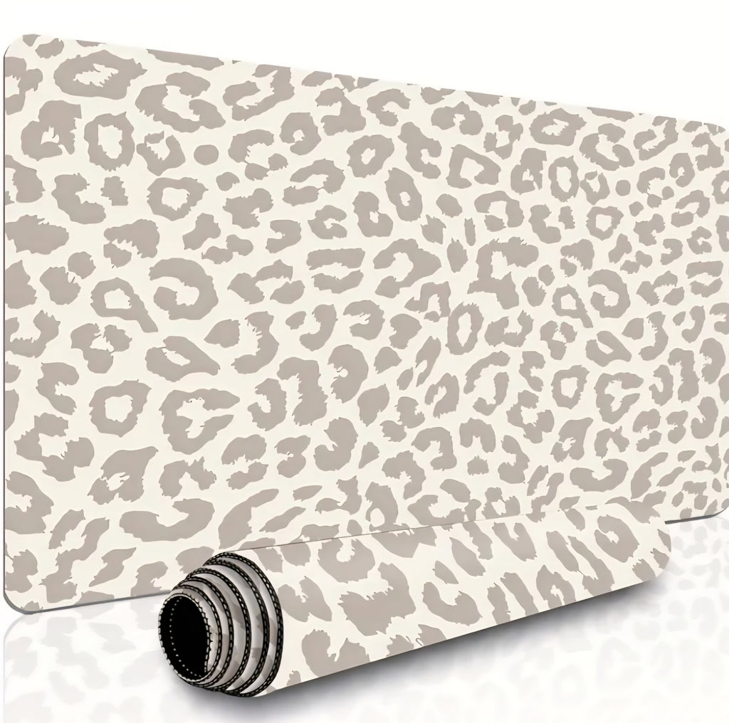 Leopard Large Desk Mousepad