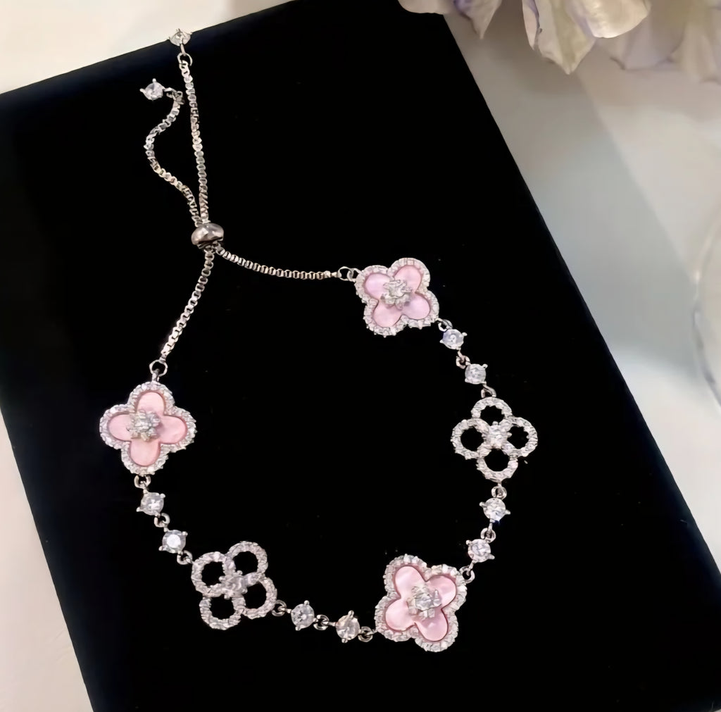 Elegant Adjustable Rose Gold Bracelet