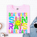 Sun Rays Lake Days Shirt