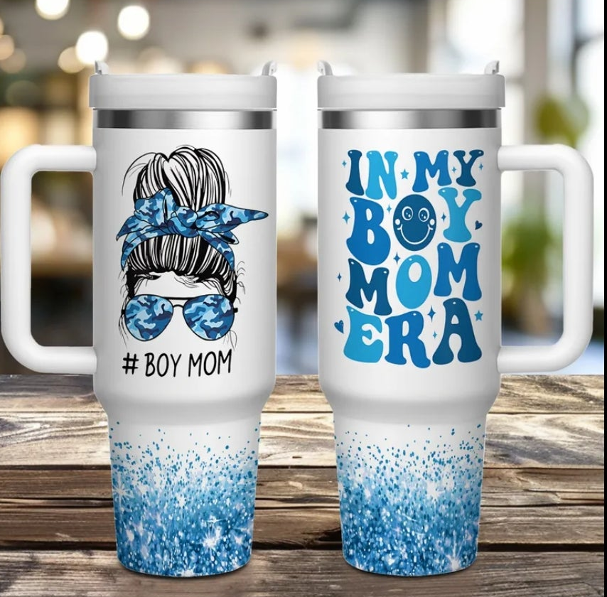Boy Mom Era 40oz Tumbler