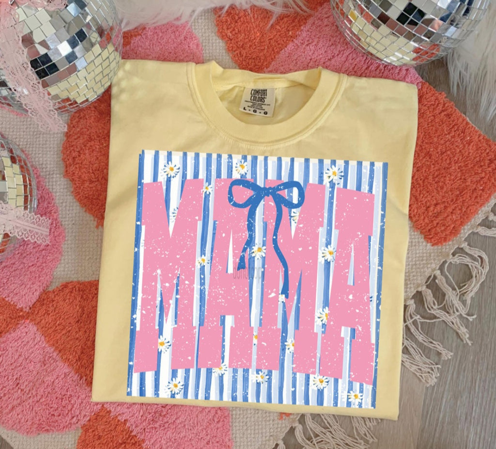 Stripe Mama Tshirt